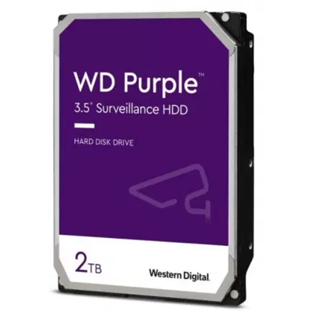 WD PURPLE 2TB 256MB SATA3 180TB/Y 7/24