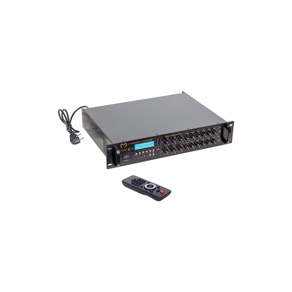 MAGİCVOİCE MV-1217 400 WATT AMFİ MİKSER