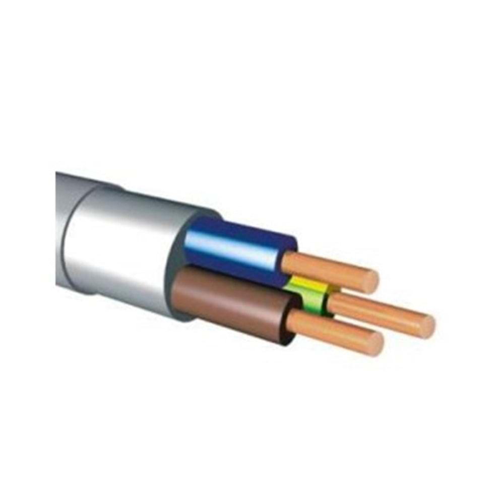 3x2.5 NYM ELEKTRİK KABLOSU (1 METRE)