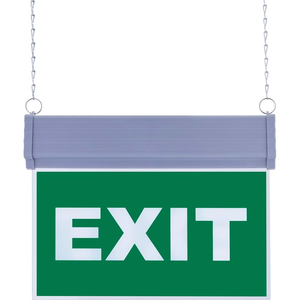 İNOLED EXIT (ÇİFT YÖN) ACİL YÖNLENDİRME TABELASI