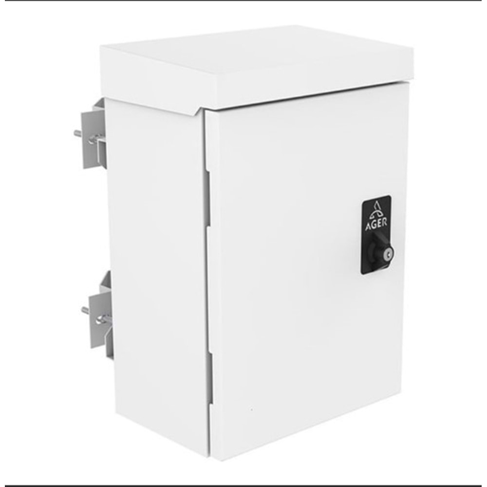 AGER MIDI B TIP MOBESE 425x700x275mm MONTAJLI (W:425 H:700 D:275) MM (B2 OUTDOOR 7035)AG-MB457028B2-D-A-M1