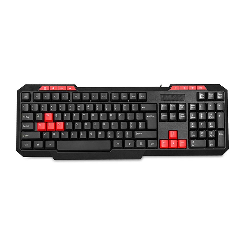 EVERST KB-700 SİYAH USB MM Q KLAVYE