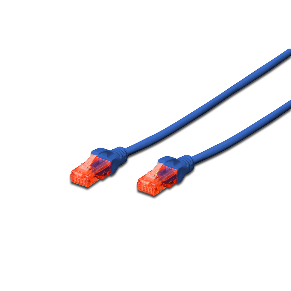 AGER AC-602-020B CAT6 PATCH CORD BLUE 2mt