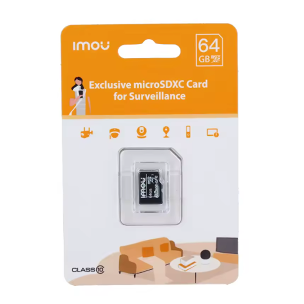 IMOU ST2-64-S1 MİCRO SD 64GB HAFIZA KARTI