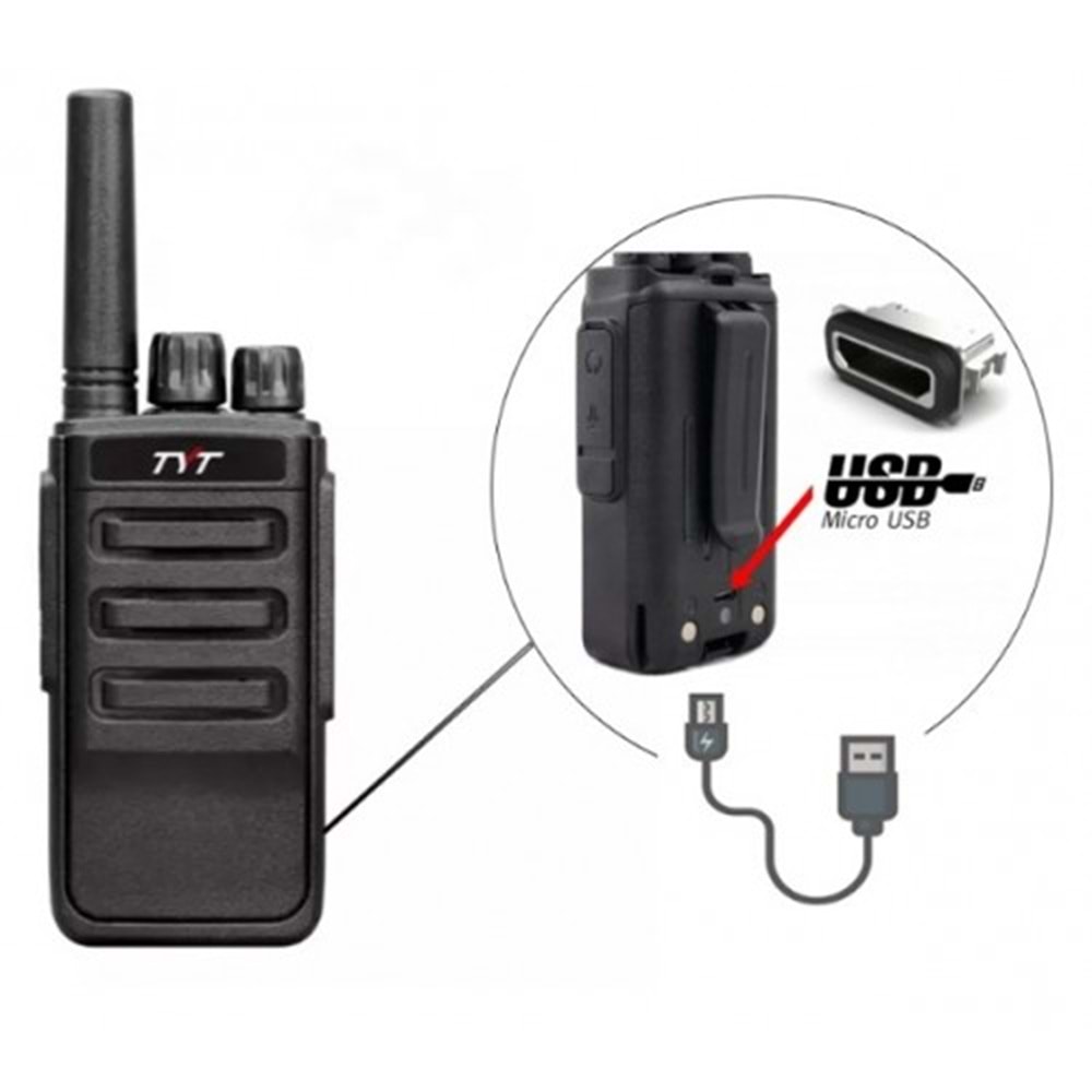 TYT TC-666E 446PMR EL TELSİZİ