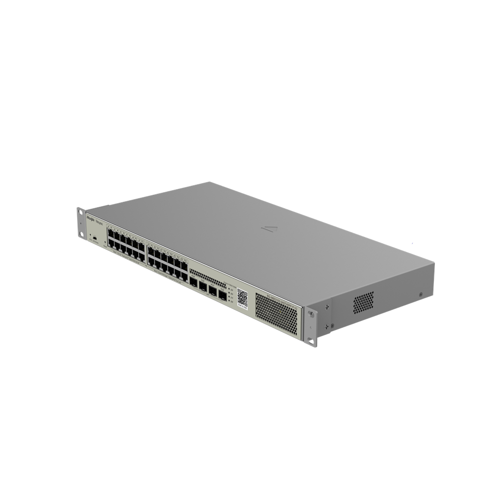RUIJIE REYEE RG-NBS3100-24GT4SFP-P-V2 24 PORT, 10/100/1000 GİGABİT, L2 YÖNETİLEBİLİR SWİTCH