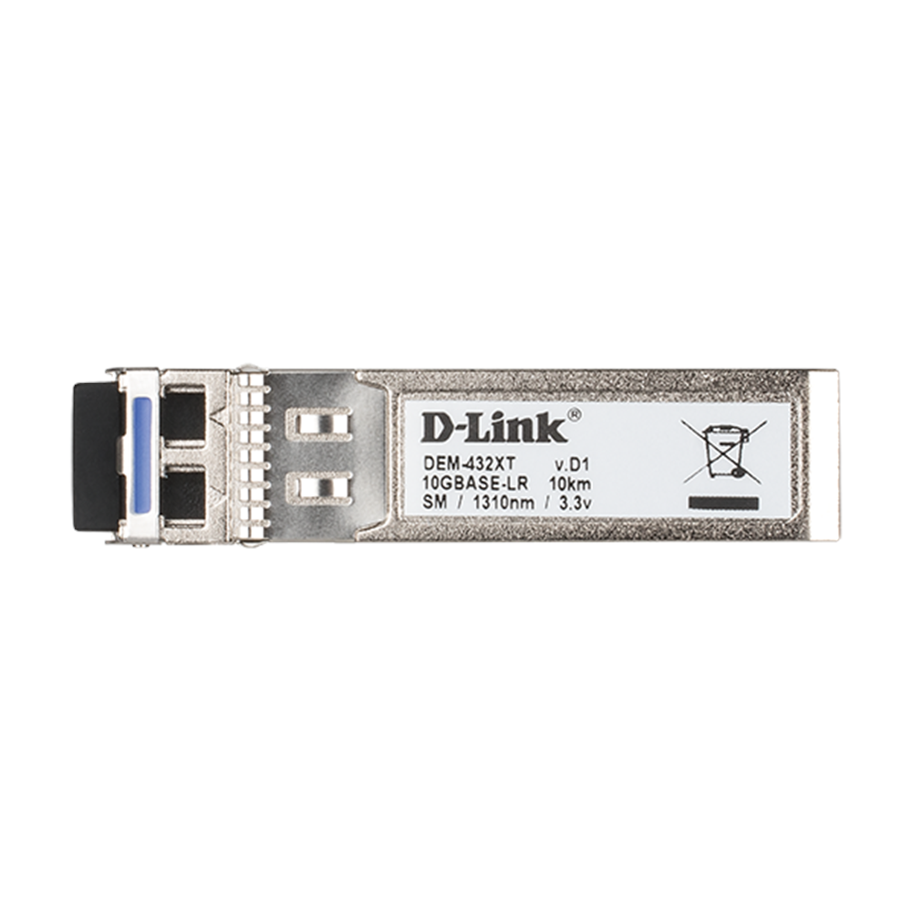 D-Link DEM-432XT SFP+ Optik Modül, 10G SM 10km, 1310nm, LC