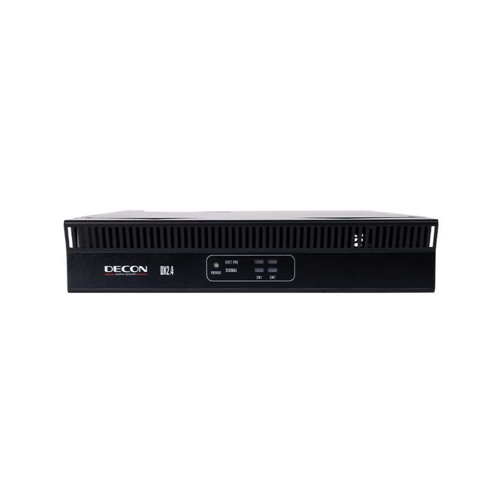 DECON DX2.4 POWER AMFİ 2X500W/4OHM - 1X1000WATT 100V