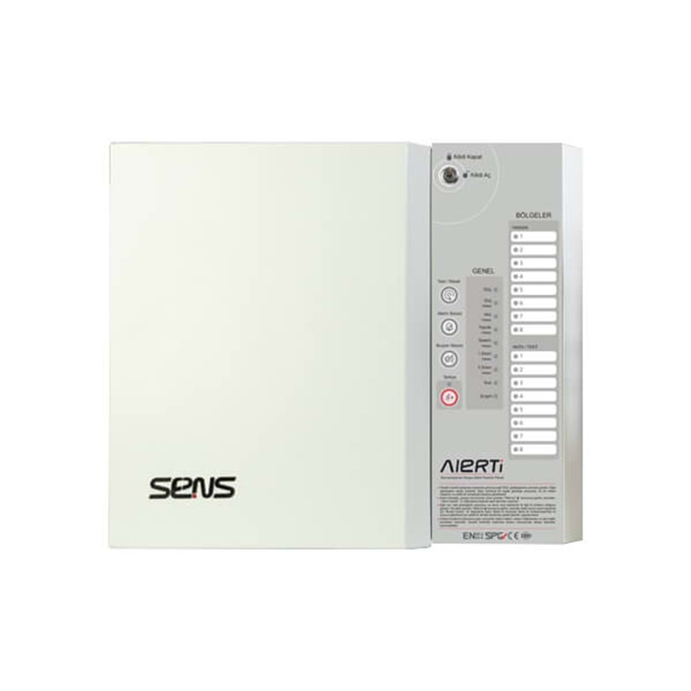 SENS 2 ZONE KONVANSİYONEL ALERTİ YANGIN PANELİ (M7-CCP-202)