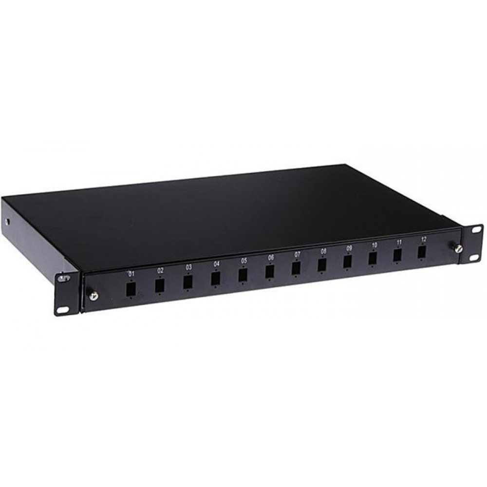 S-GUARD 12 PORT FİBER OPTİK PATCH PANEL TERMİNASYON BİRİMİ LC/MM