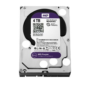 WD PURPLE 4TB 256MB SATA3 180TB/Y 7/24