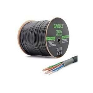 GABBLE CAT6 DIŞ ORTAM KABLO 305mt 23AWG (0.50mm)