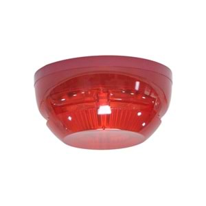 AVERFIRE AF-1041FS AKILLI ADRESLİ İZOLATÖRLÜ FLAŞÖRLÜ YANGIN ALARM SİRENİ - KIRMIZI TABAN DAHİL