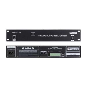 WESTA WP-3320 10 KONTAK ACİL ANONS MODULU