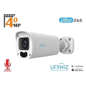 UNIWIZ IPC-B314-APKZ 4MP 2.8-12mm MOTORİZE LENSLİ BULLET IP KAMERA