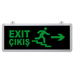 SELDA EXIT (ÇİFT YÖN) ACİL YÖNLENDİRME SAĞ-SOL OK SG002