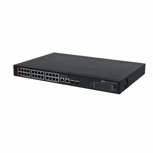 DAHUA PFS3228-24GT-360 24 PORT Hepsi-Gigabit PoE+2Uplink+2SFP SWITCH