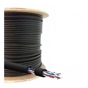 ARMAĞAN CAT6 U/UTP 23AWG FULL BAKIR LSZH POLIETILEN NETWORK KABLO (1 METRE)