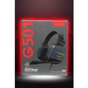 TRİO G501 RGB LEDLİ KABLOLU KULAK ÜSTÜ KULAKLIK