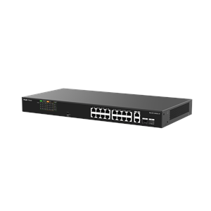 RUIJIE REYEE RG-ES118FGS-LP 18 PORTLU, 10/100 FAST ETHERNET, SWİTCH, 2 GİGABİT COMBO, 16 PORT POE+ (120W)