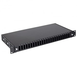 AGER 24 PORT SCD 19 INCH FİBER OPTİK KUTU (S1 SİYAH)