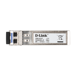 D-Link DEM-432XT SFP+ Optik Modül, 10G SM 10km, 1310nm, LC