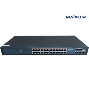 MAİPU IS230-28TP-AC 24 PORT POE MANAGED SWİTCH