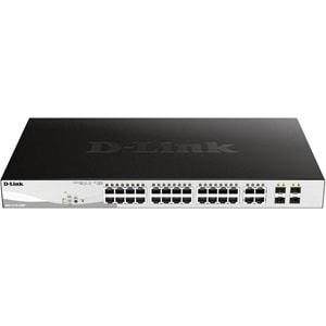 D-LINK DGS-1210-28MP 28 BAĞLANTI NOKTALI GİGABİT AKILLI YÖNETİLEBİLİR POE ANAHTARI