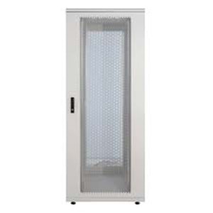 AGER 42U 600X1000 MONTAJLI VEGA SERISI DIKILI TIP KABINET (ON TEK ACILIM CITALI CAM/B - S1 SİYAH) AG-DG42U6010S1-BIAA-A1-M1-42U6010