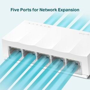 TP-LİNK LS1005 5 PORT DESKTOP SWİTCH 10/100Mbps