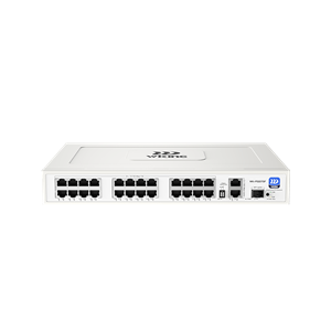 Wİ-TEK WIKING WK-PS227GF 24FE PoE + 2GE Uplink + 1GE SFP Port 280W PoE Switch 24P2U1S