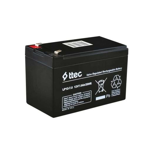 12V 7AH BAKIMSIZ KURU AKÜ
