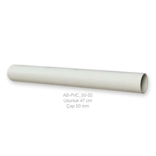 ALTEBOX Boru 50 cm, uPVC, Ø50mm, 2.5mm et kalınlığı, (net 46cm)