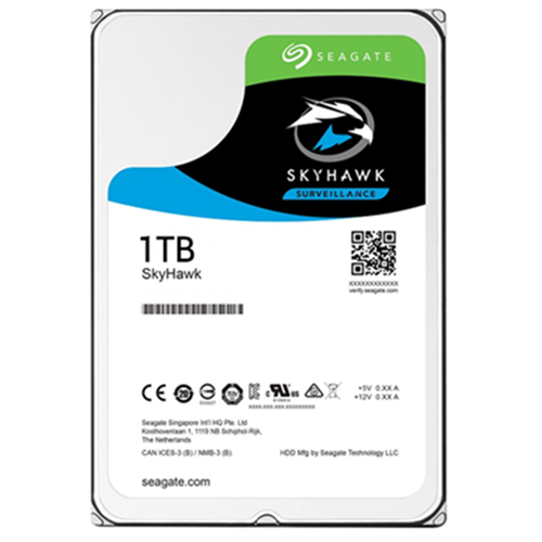 SEAGATE SKYHAWK 1TB 256MB SATA3 180TB/Y 7/24