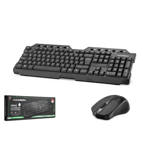 HADRON HD842 (832) WİRELESS IŞIKLI KLAVYE MOUSE SET