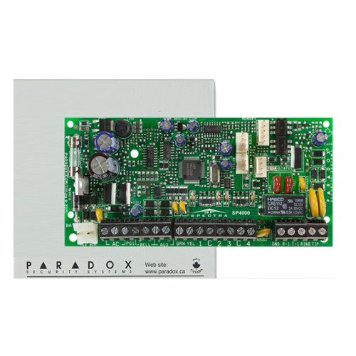 PARADOX SP4000 PANEL METAL KUTU + K636 KEYPAD DAHİL