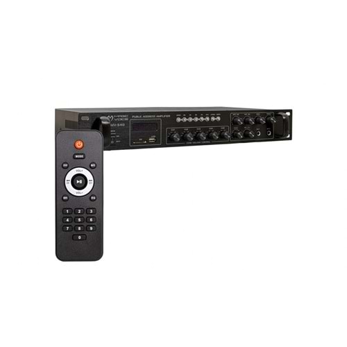 MAGİCVOİCE ANFİ MV-540 80 WATT 5 BÖLGELİ TRAFOLU