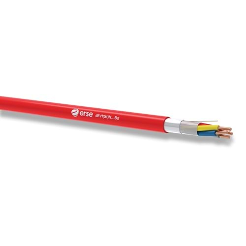 ERSE JE-H(St) P...Bd 2x2x0.8+0.8mm FULL BAKIR YANGIN KABLOSU (500 Metre)
