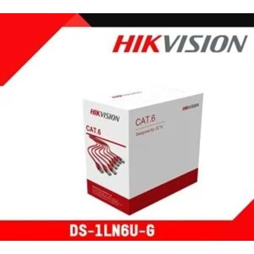 HIKVISION DS-1LN6U-G 23AWG CAT6 UTP 305mt NETWORK KABLO