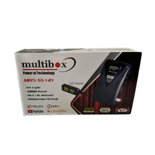 MULTİBOX MBS-55 HD UYDU ALICISI