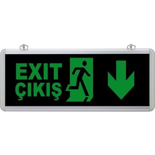 SELDA EXIT (ÇİFT YÖN) ACİL YÖNLENDİRME AŞAĞI OK SG005