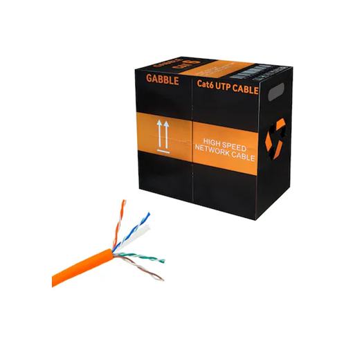 GABBLE CAT6 İÇ ORTAM KABLO 305mt 0.57mm TURUNCU (GAB-OL305)