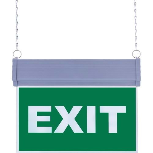 İNOLED EXIT (ÇİFT YÖN) ACİL YÖNLENDİRME TABELASI