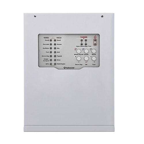 TEKNİM TFP-3124 4 BÖLGELİ KONVANSİYONEL YANGIN ALARM PANELİ (AKÜ HARİÇ)