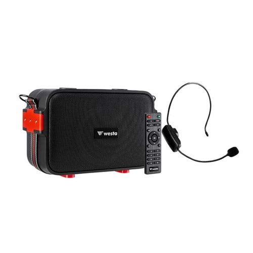 WESTA WAP-500T+1 HEADSET MİKRAFON TAŞINABİLİR SES SİSTEMİ
