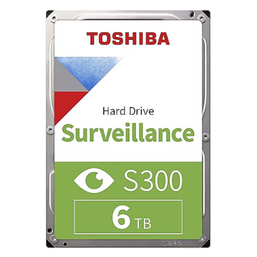 TOSHIBA S300 6TB 256MB SATA3 180TB/Y 7/24 (HDWT860UZSVA)