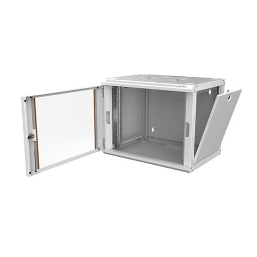 AGER 15U 600X450 AGENA BASE SERISI DUVAR TIPI KABINET MONTAJLI (ON CITALI CAM KAPAK/A ARKA SABİT YAN KAPAKL0AR KİLİTLİ- B1 BEYAZ) AG-AB15U6045B1-A0BB-A-M-M1-15U6045