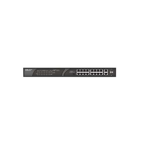RUIJIE REYEE RG-ES118S-LP 16 PORT 10/100 X 2 GIGABIT COMBO PORT POE SWITCH (120W)