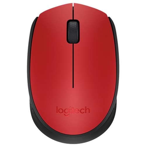 LOGITECH M171 KABLOSUZ MOUSE KIRMIZI