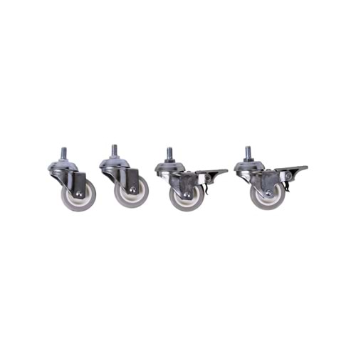 AGER SET 4 AD. (2 FRENLİ,2 FRENSİZ) AA-TKR5525-A-PS-DORT NOKTADAN BAGLANTILI TEKERLEK GRUBU